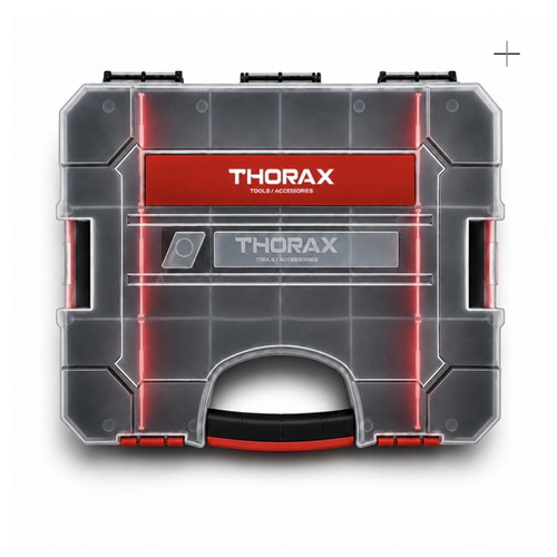 Thorax Blox1 storage box with 10 compartments, new
