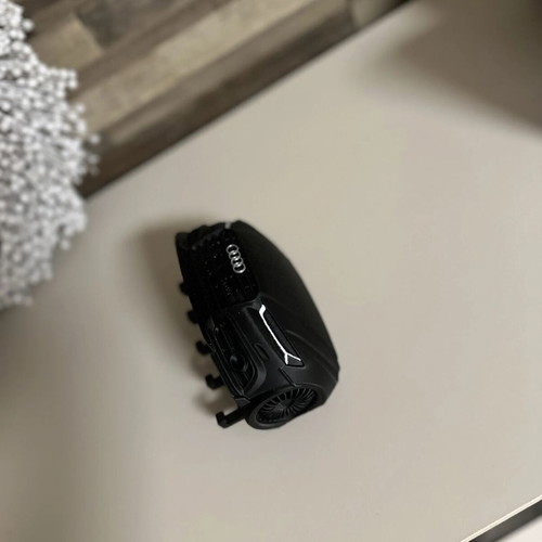 3D Audi Key Holder wall-mounted premium style like new, black