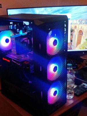 Gaming PC Intel 14100F RX 5700 8GB σαν καινούργιο