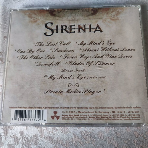 Sirenia Nine Destinies and a Downfall CD used