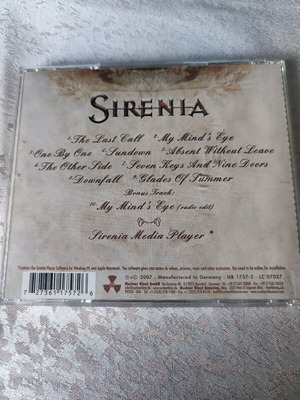 Sirenia Nine Destinies and a Downfall CD used