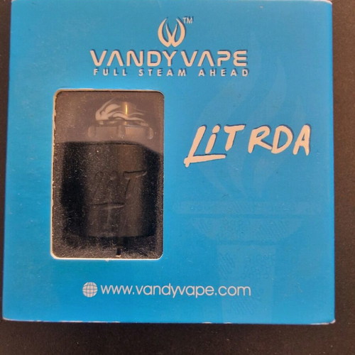 Vandyvape Lit RDA used with box and accessories