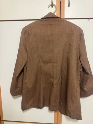 Brown spring jacket size S like new