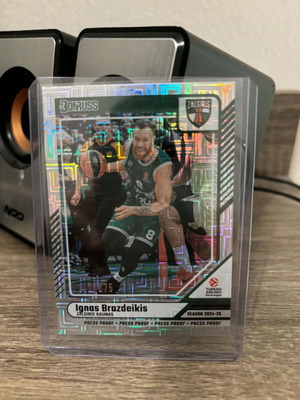 Ignas Brazdeikis 147/275 Zalgiris basketball card like new