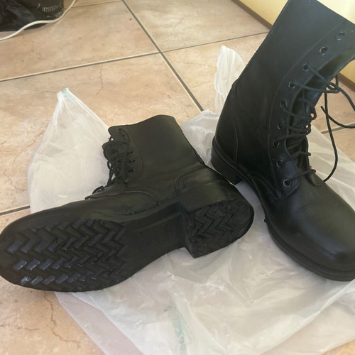 Military Air Force Boots size 41 new, genuine leather, anti-slip sole