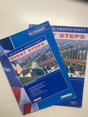 Michigan Proficiency First Steps books used, English