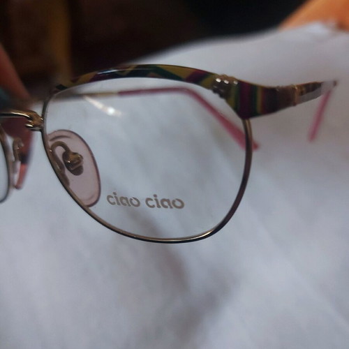 Ciao Ciao children's eyeglasses new, Italian frame multicolor