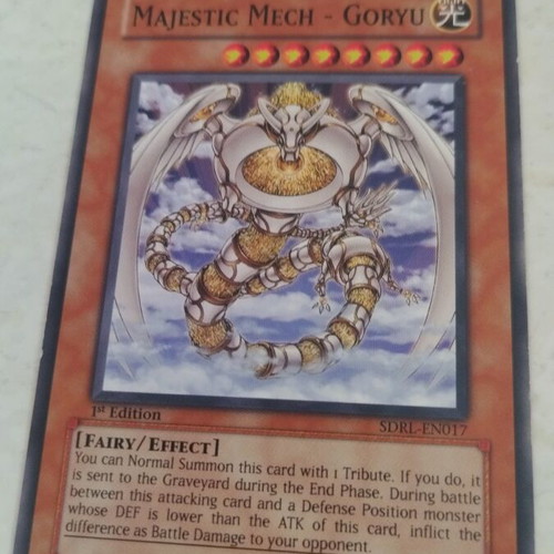 Majestic Mech-Goryu Yu-Gi-Oh card like new