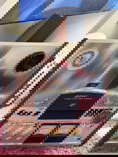 Μπομπινόφωνο SONY TC 758 με AUTOREVERSE