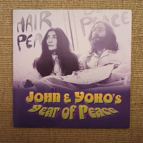 John & Yoko's Year Of Peace DVD like new, documentary with subtitles