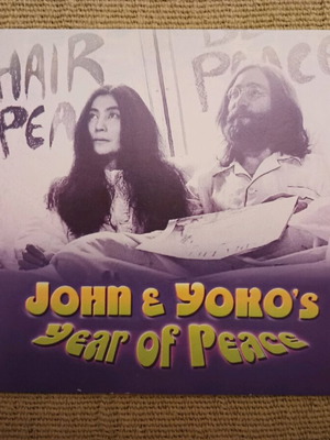 John & Yoko's Year Of Peace DVD like new, documentary with subtitles
