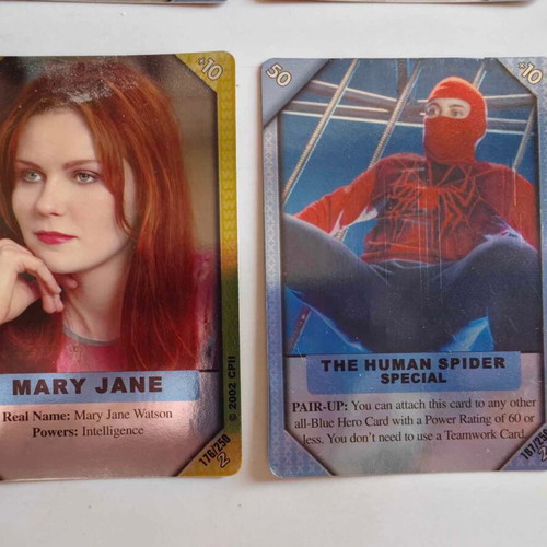 Marvel Recharge cards like new, set of 16 foil