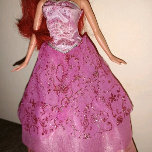 Disney Princess 2-In-1 Ballgown Surprise Ariel Doll used