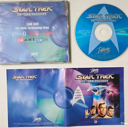 Star Trek 25th Anniversary PC game like new, adventure