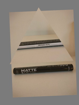 Liquid lipstick matte &metal bronzed rose shade new