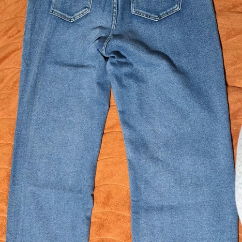 Jeans pants bell-bottom size XL like new, blue