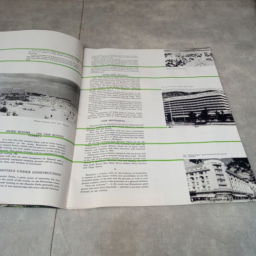 Holidays in Romania travel guide used, 1960s edition