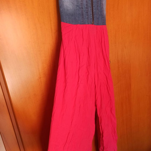 One-piece fuchsia airy jumpsuit one size new