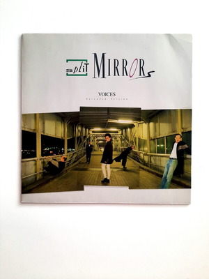 Split Mirrors Voices 12" maxi-single vinyl like new, electronic