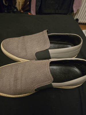 Lanvin loafers size 43, used, grey