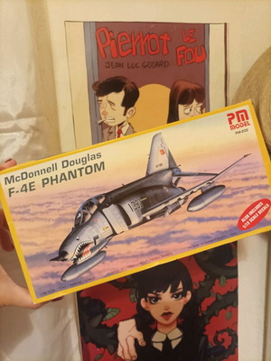 McDonnell Douglas F-4E Phantom model kit 1:96 new, PM Model