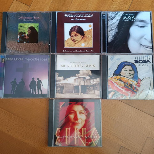 Mercedes Sosa CD pack of 7 like new