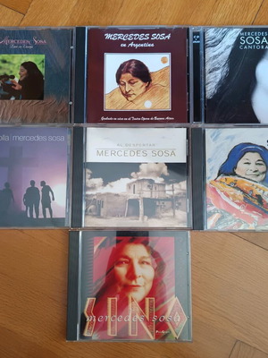 Mercedes Sosa CD pack of 7 like new