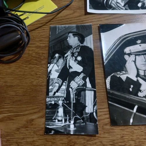 Royal photographs used, pack from V. Konstantikos oath ceremony