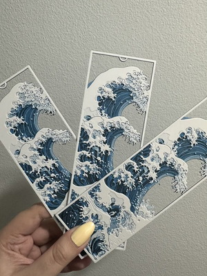 Bookmark The Great Wave new