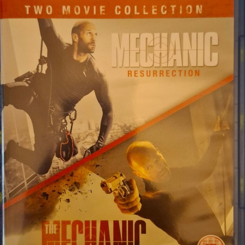 The Mechanic Blu-Ray like new, two movie collection without Greek subtitles