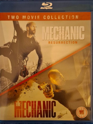 The Mechanic Blu-Ray like new, two movie collection without Greek subtitles