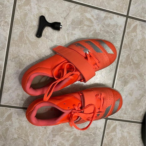 Adidas Spikes παπούτσια στίβου μεταχειρισμένα, νούμερο 40, πορτοκαλί