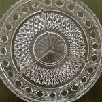 Serving tray with compartments, vintage
