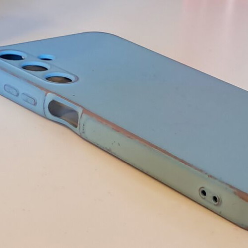 Phone case compatible with Samsung A25 used, protective inner lining