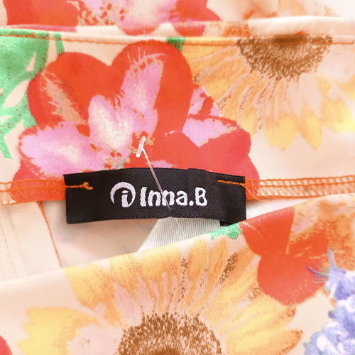 Pencil floral skirt (S)