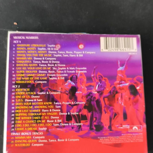 Mamma Mia CD σαν καινούργιο, είδος έντεχνο