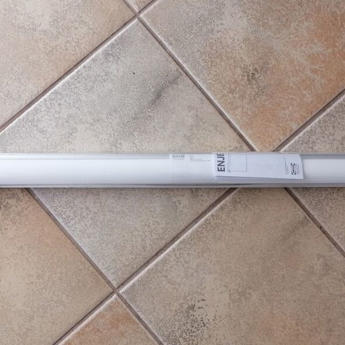 Enje light filtering roller blind new, white