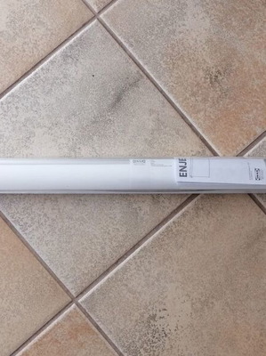 Enje light filtering roller blind new, white