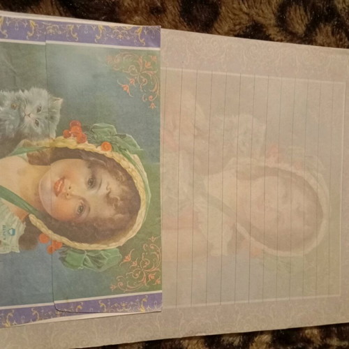 Correspondence like new, 1 sheet with envelope