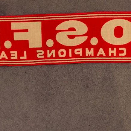 Olympiacos Champions League 2006 scarf like new, official replica