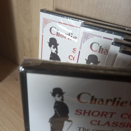 Charlie Chaplin Short Comedy Classics DVD new, Greek subtitles