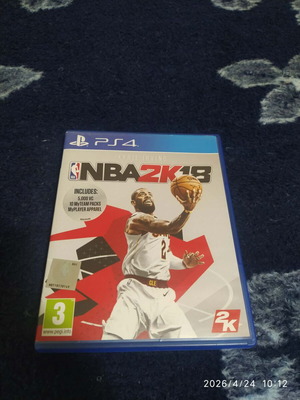 NBA2K18 PlayStation 4 used with some scratches