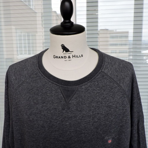 Gant men's grey long sleeve sweatshirt size 4XL like new