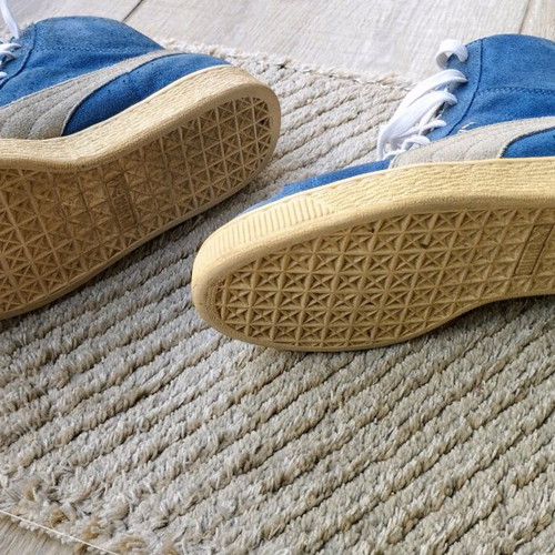 Puma Suede Unisex Ankle Boots like new, size 39.5, blue