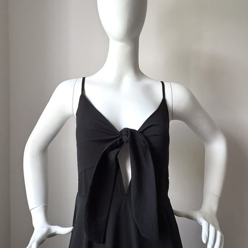 Parizianista S/M Maxi Black Dress new