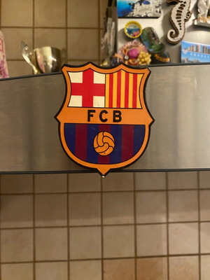 FC BARCA magnet like new, decorative