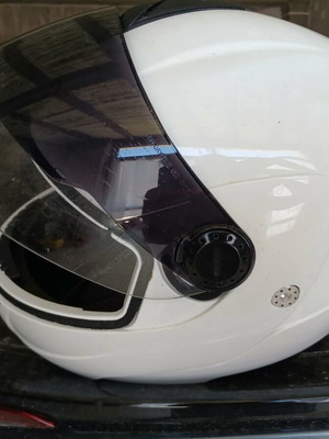 AGV helmet size XS used, slight wear on sponge