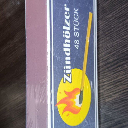 German safety matches large, new, size 11×5.5 cm