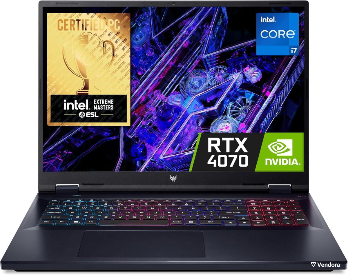 AcerPredatorHeliosNeo18PHN18Σανκαινούργιο,Corei7,32GB,1TBSSD,RTX4070