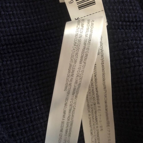Zara Home Long Sleeveless Vest Women M/L Blue Like New